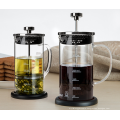 Stainless Steel french press pot with borosilicate material